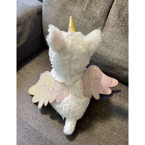 Mattel Barbie Dreamtopia Kiss Care Unicorn Plush Stuffed Toy Lights Sound WORKS - Picture 2 of 9